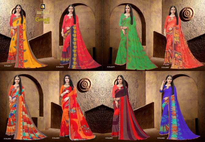 Haytee Gmail 86 Dani Printed Daily Wear Saree Of Latest Collection
